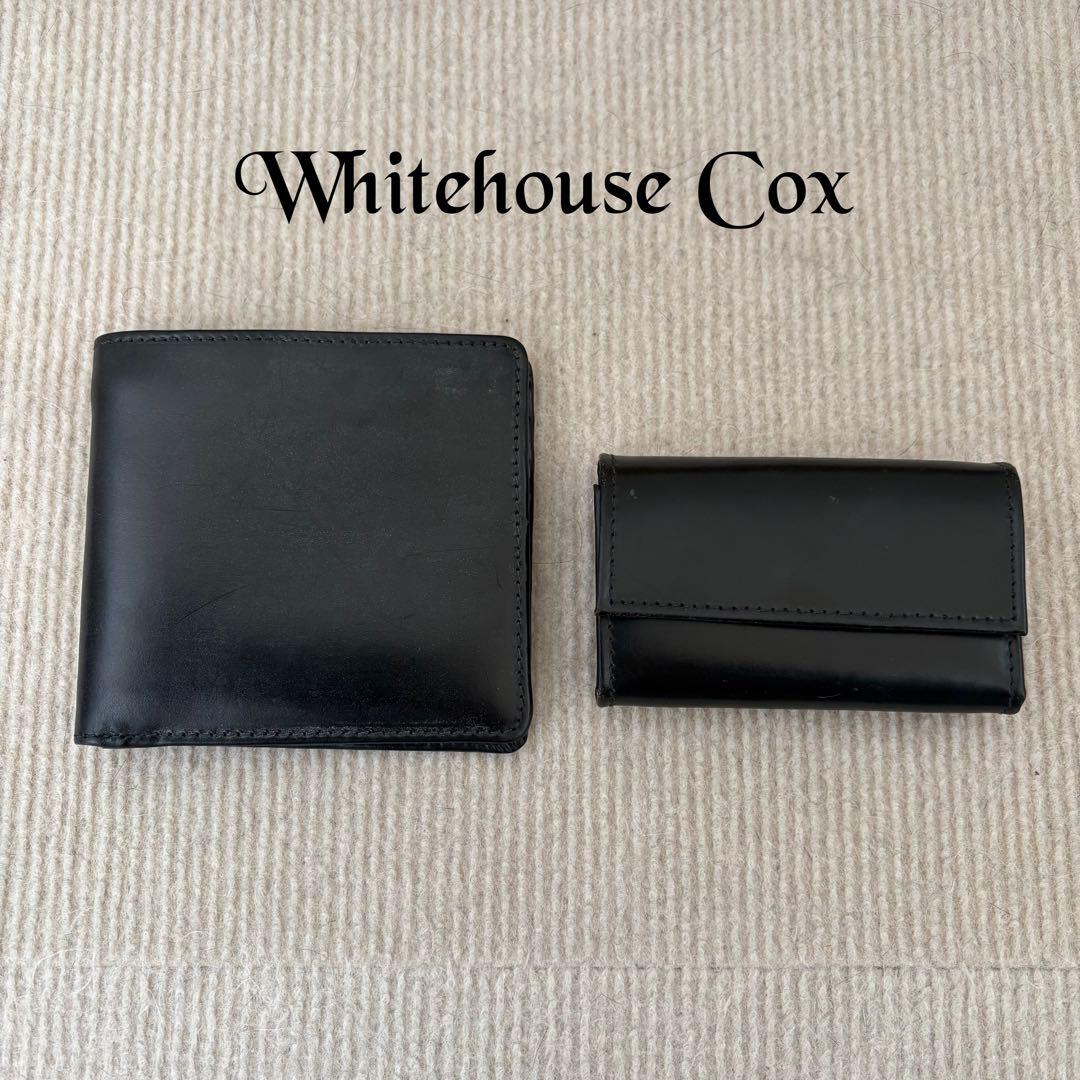 新品 訳あり Whitehouse Cox ブライドルレザー 財布 キーケース