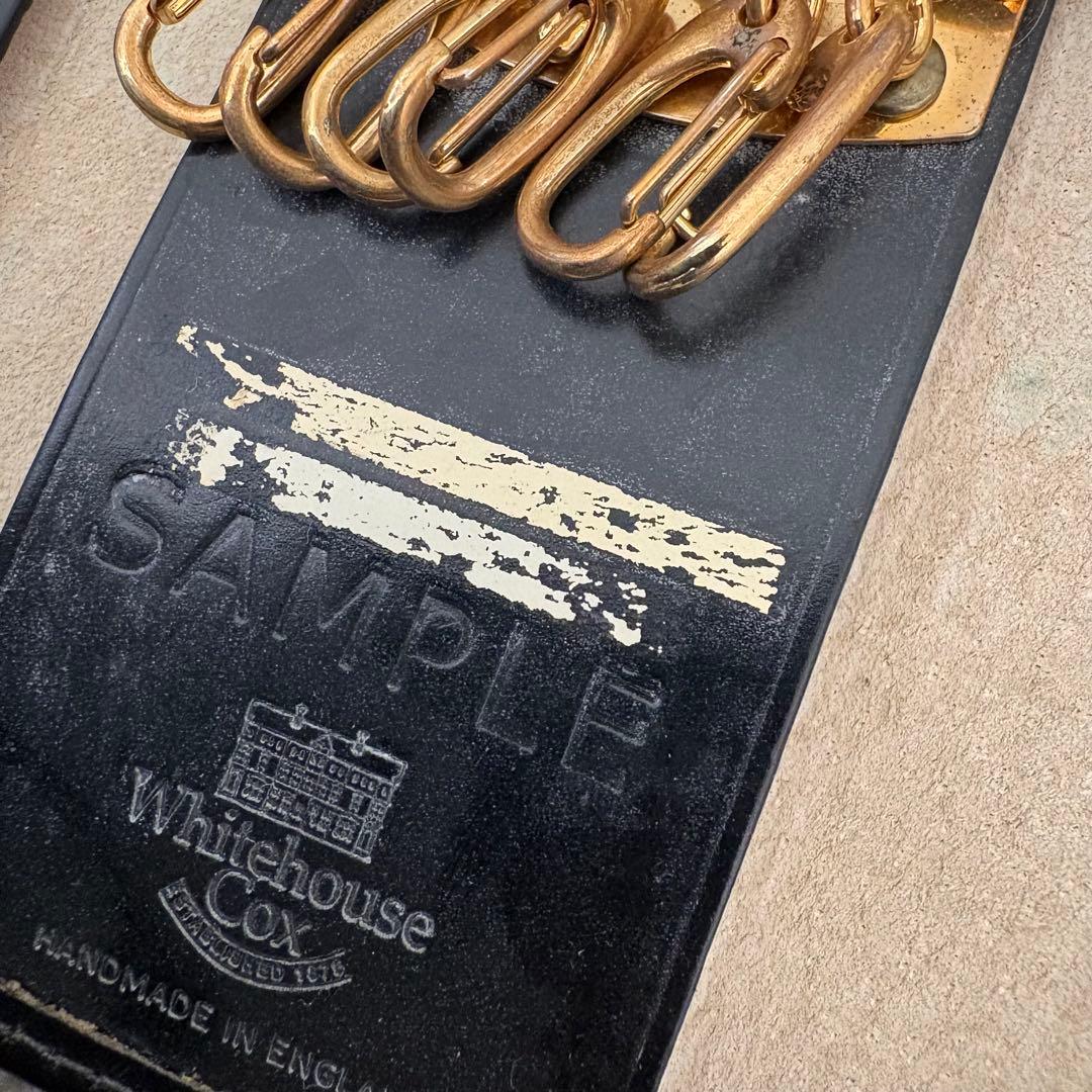 新品 訳あり Whitehouse Cox ブライドルレザー 財布 キーケース