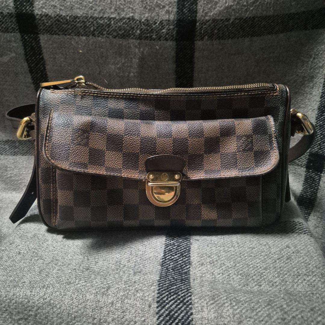 LOUIS VUITTON ヴィトン ダミエ ラヴェッロGM ショルダーバッグ