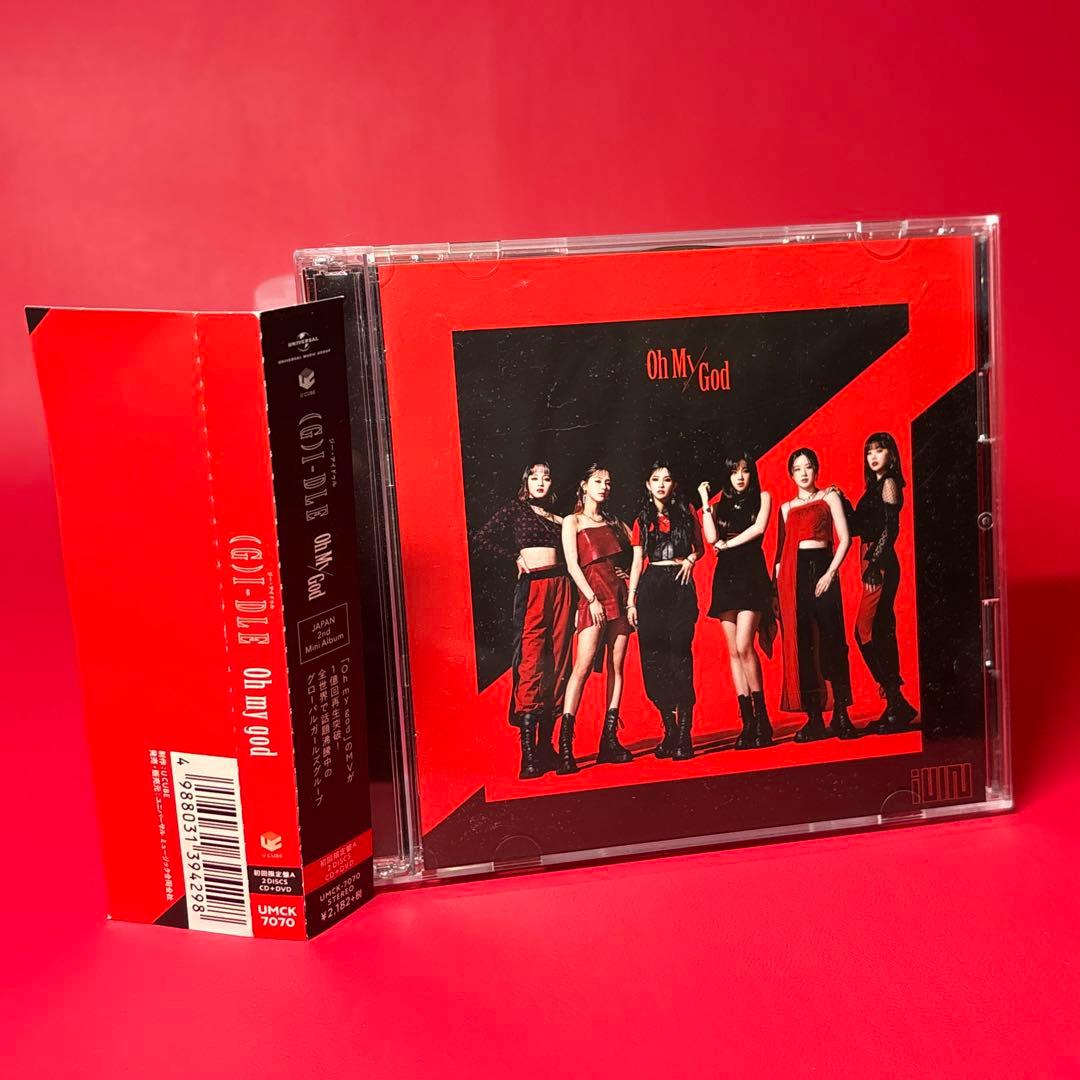 帯付き【初回A】(G) I-DLE Oh my god CD DVD
