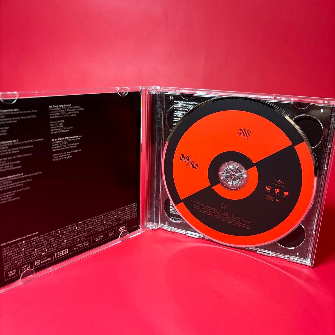 帯付き【初回A】(G) I-DLE Oh my god CD DVD