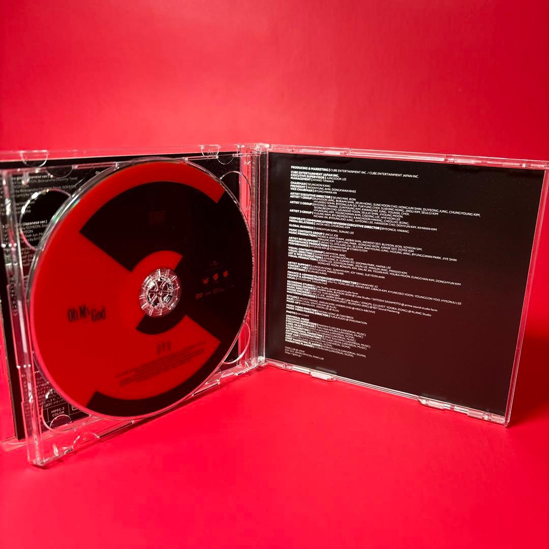 帯付き【初回A】(G) I-DLE Oh my god CD DVD