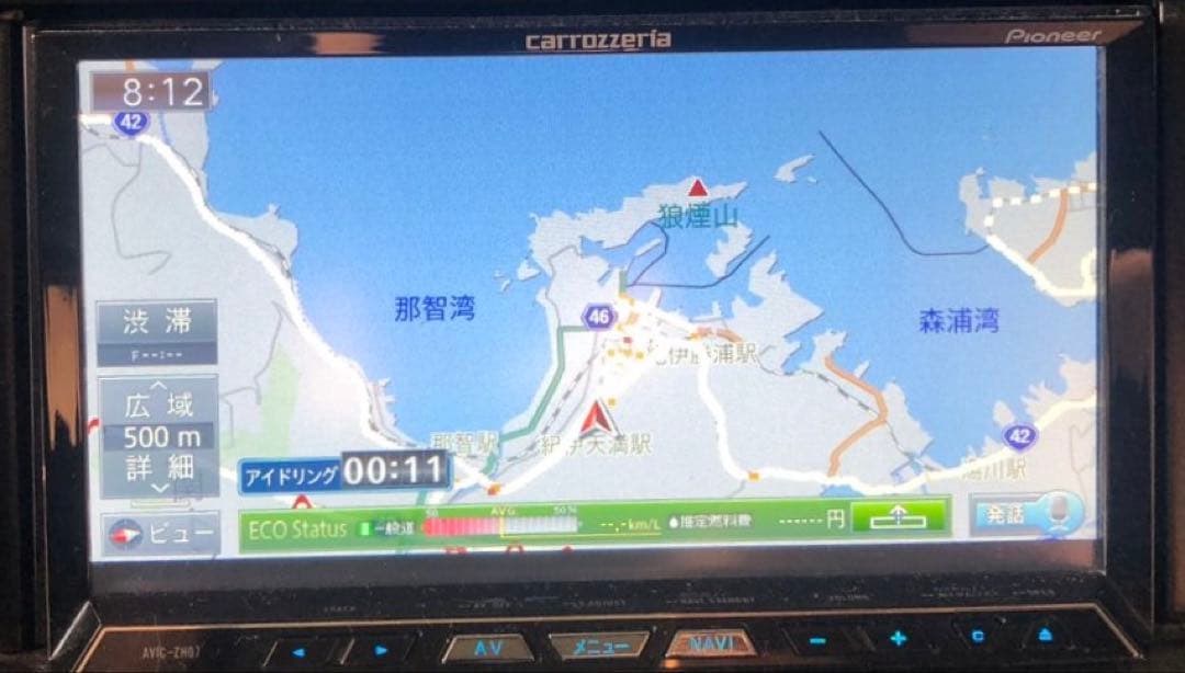 Pioneer carrozzeria カーナビ AVIC-ZH07