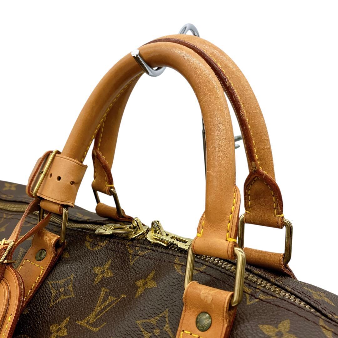 【LOUIS VUITTON】キーポルバンドリエール55 モノグラム　旅行鞄