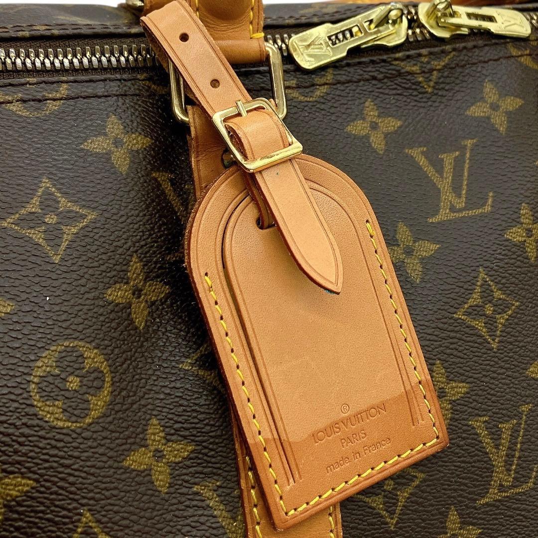 【LOUIS VUITTON】キーポルバンドリエール55 モノグラム　旅行鞄