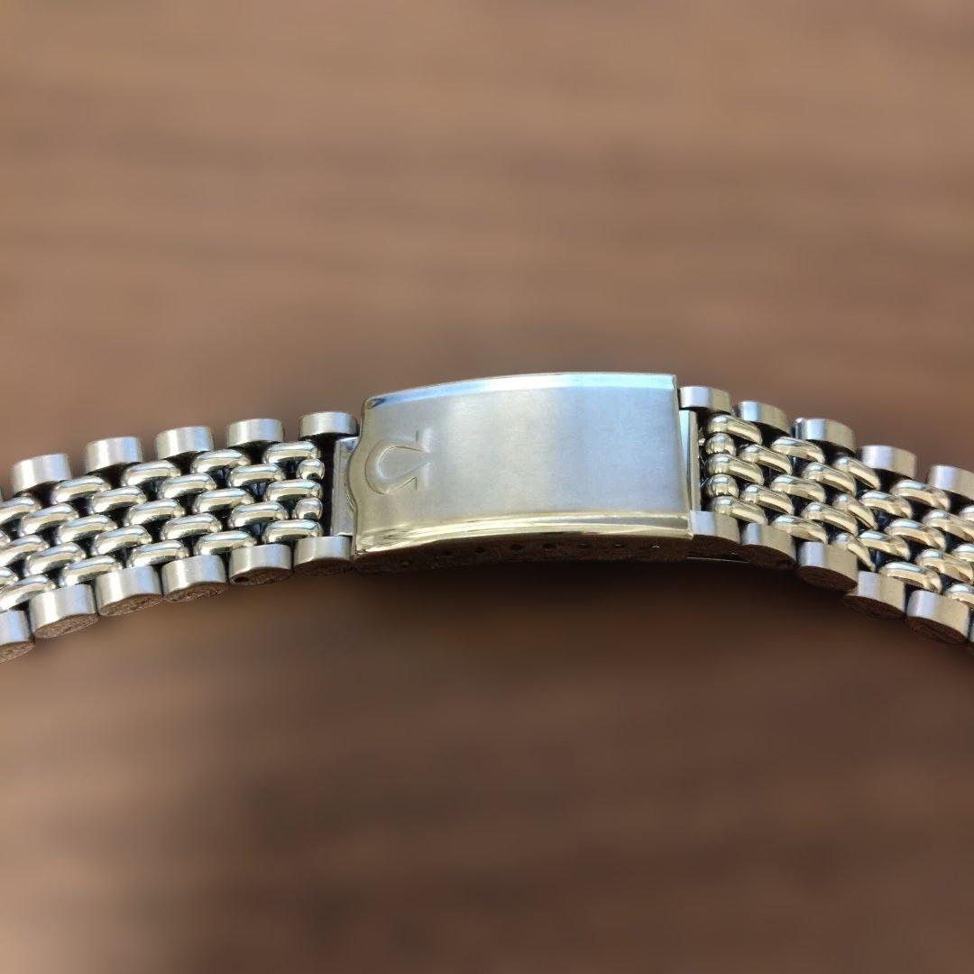 18mm 正規品 純正 OMEGA ジュビリーブレス1502 No.12