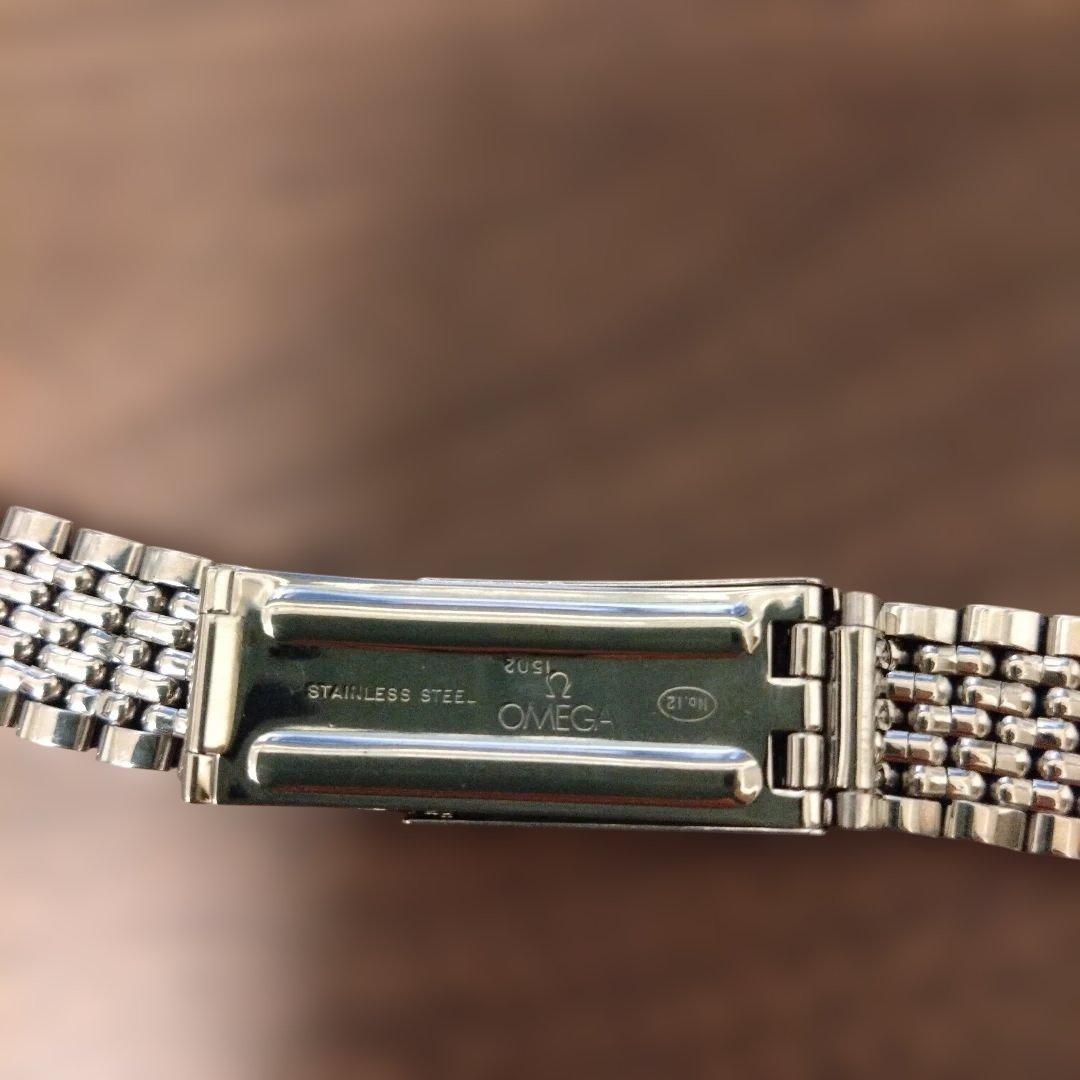 18mm 正規品 純正 OMEGA ジュビリーブレス1502 No.12