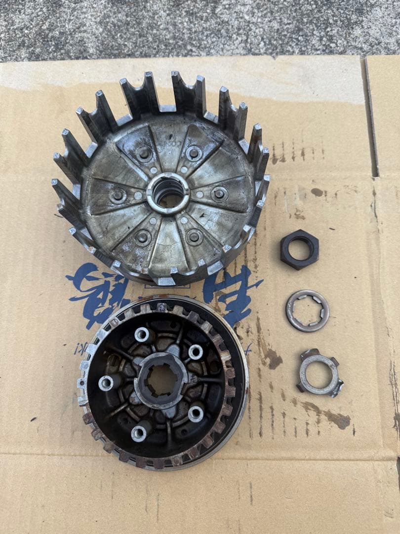 xjr400 4hm クラッチハウジング