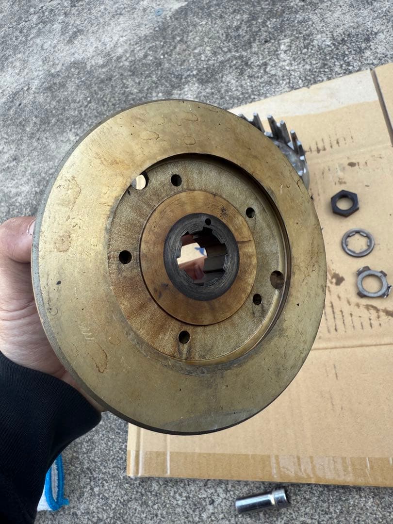 xjr400 4hm クラッチハウジング