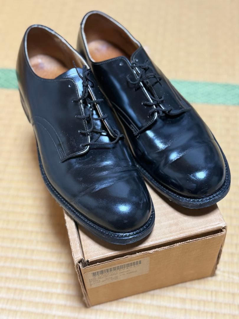 【箱付】89年製 US NAVY サービスシューズ 10 1/2NARROW