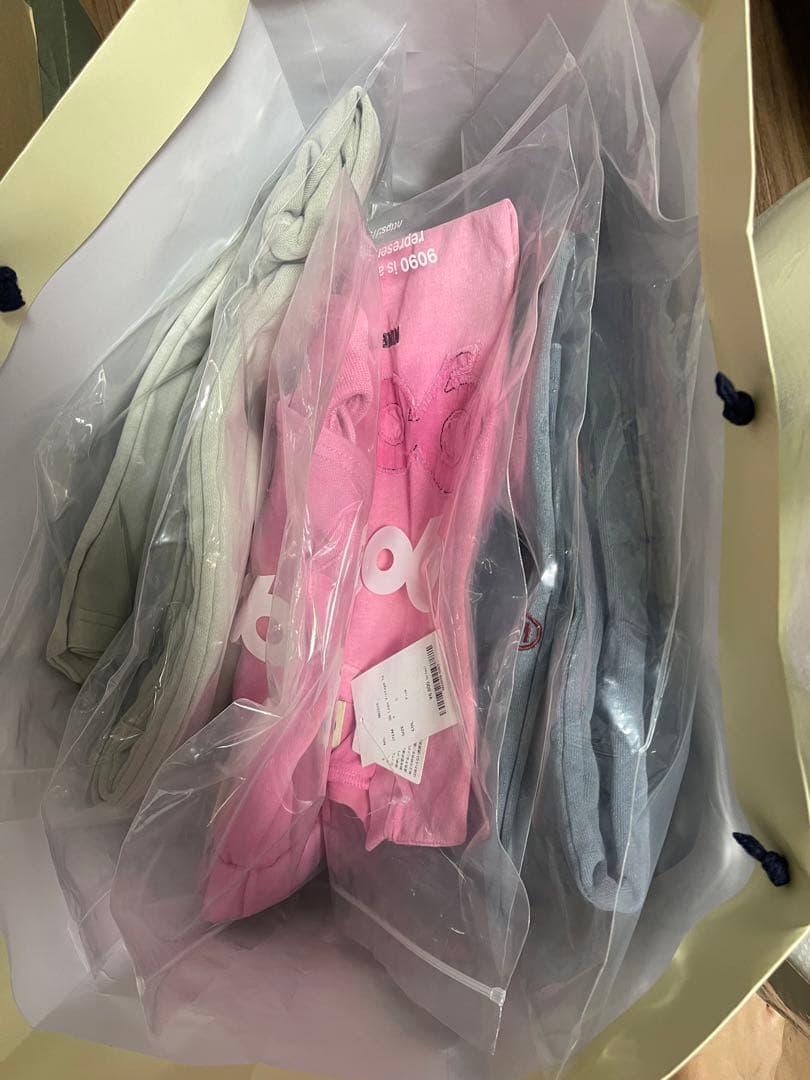 トップス 9090 OG Logo Vintage tee pink S