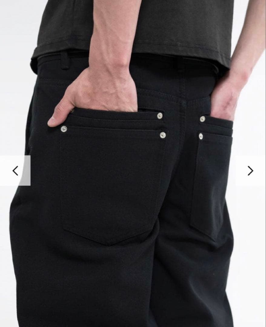 パンツ Asapmode Stacked Canvas Wide-Leg Pants