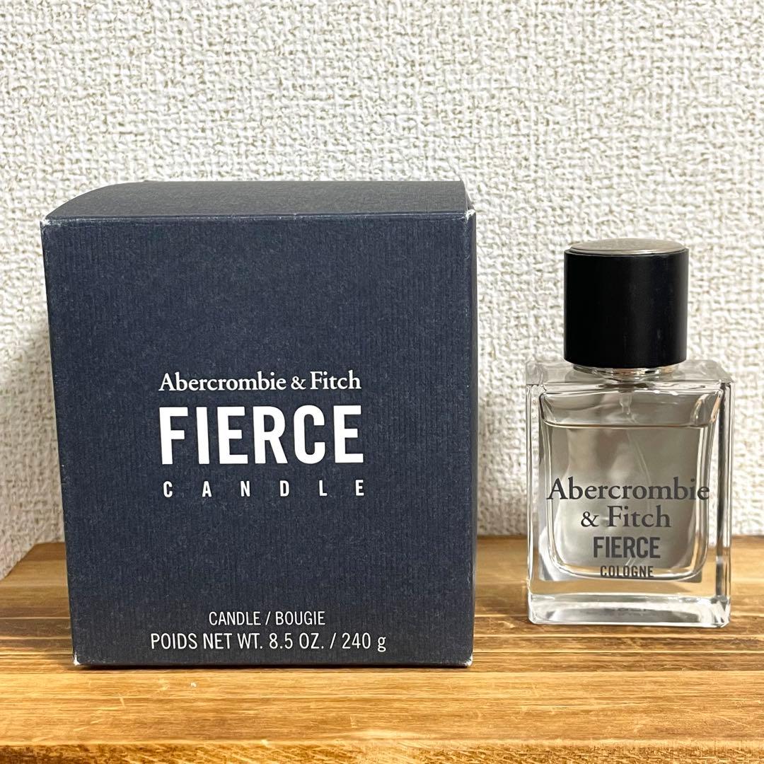 アバクロ 香水 アロマキャンドル フィアース