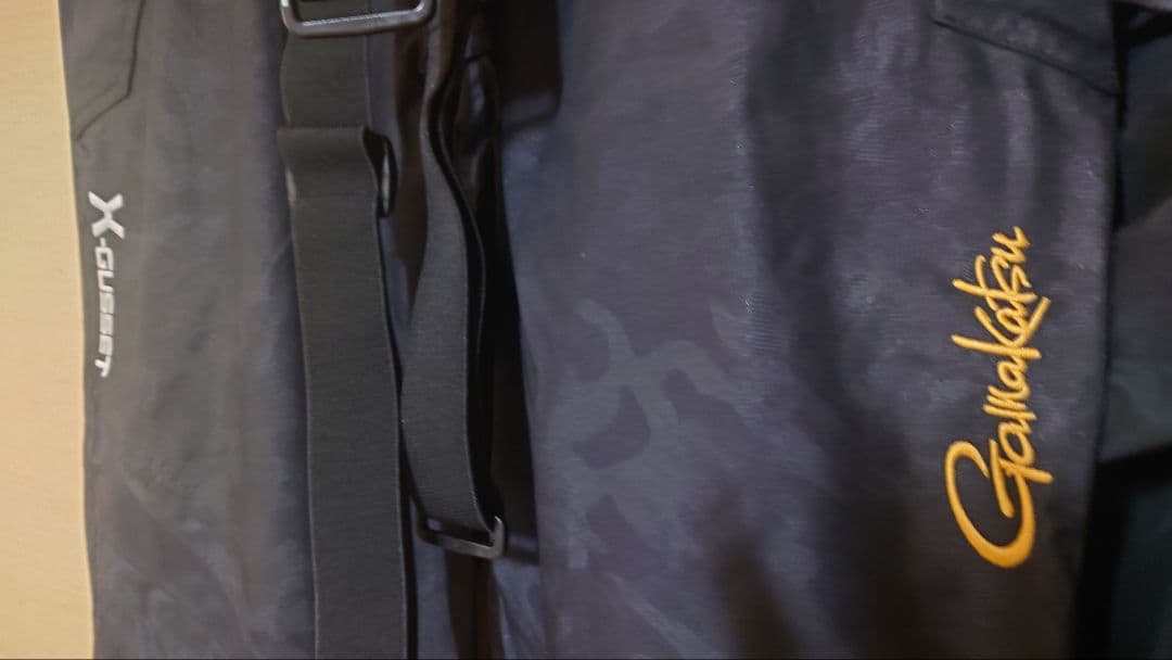 セール❗️極美品Gamakatsu がまかつ、フィッシング 上下セット ブラック