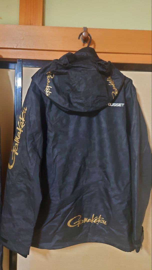 セール❗️極美品Gamakatsu がまかつ、フィッシング 上下セット ブラック