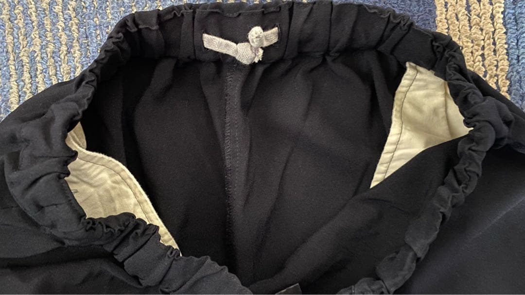 BLACK COMME DES GARÇONS 黒 サルエルパンツSサイズ