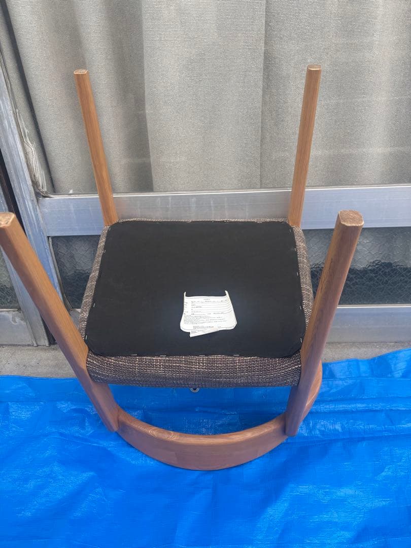 ニトリ　ダイニングチェア　DCココロ　LBR