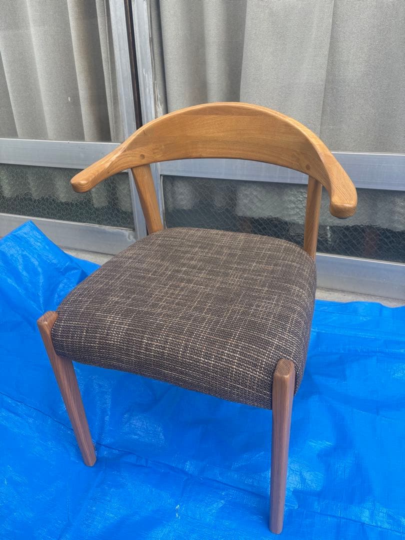 ニトリ　ダイニングチェア　DCココロ　LBR