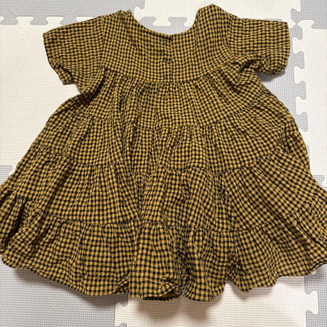 ゆ*★様 uhr チェック ティアードドレス 2025SS