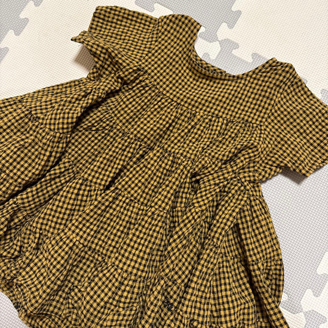 ゆ*★様 uhr チェック ティアードドレス 2025SS