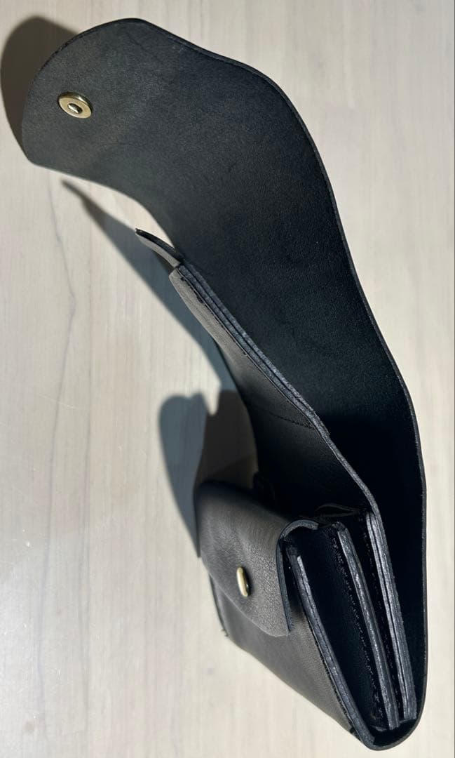 s*5様 Organ オルガン ミニ財布 ブラック 黒 GS-61