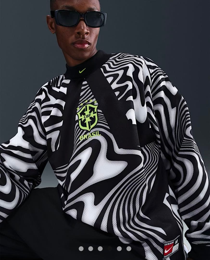 Nike ブラジル代表 サイケデリックシャツ インポートL