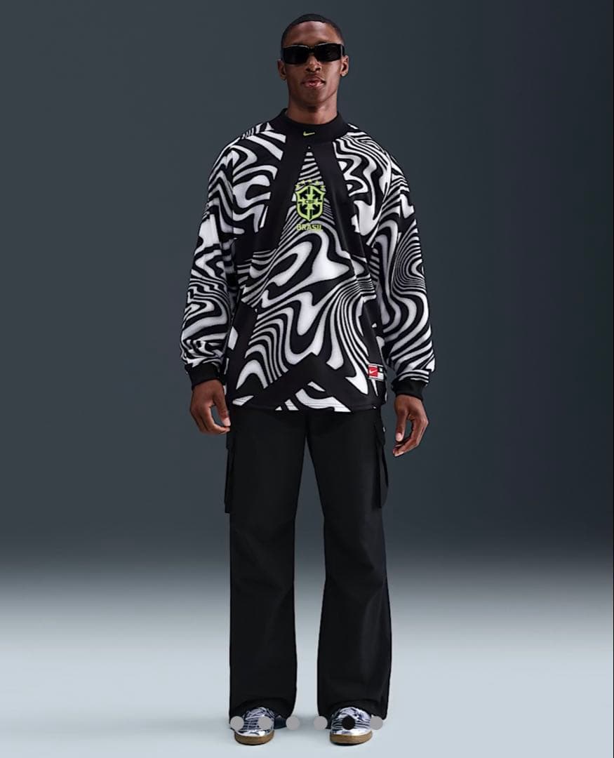 Nike ブラジル代表 サイケデリックシャツ インポートL