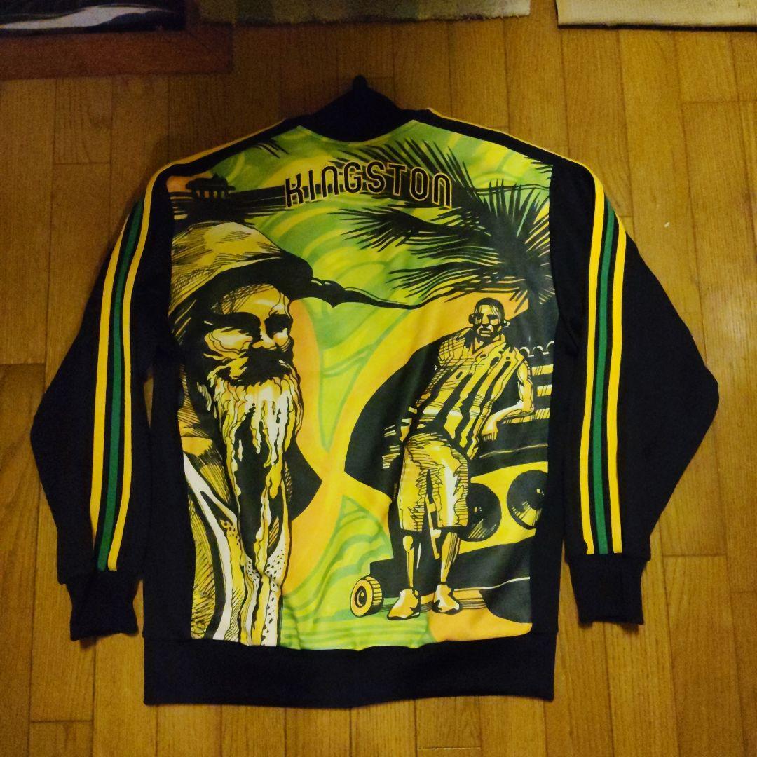 adidas 　キングストン　ジャマイカ国旗 ジャケット