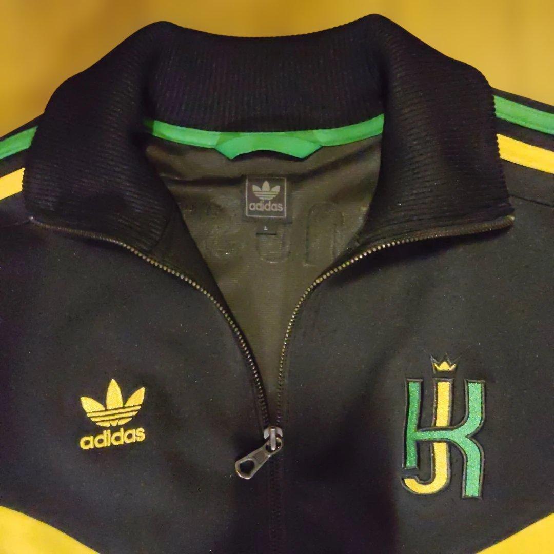 adidas 　キングストン　ジャマイカ国旗 ジャケット