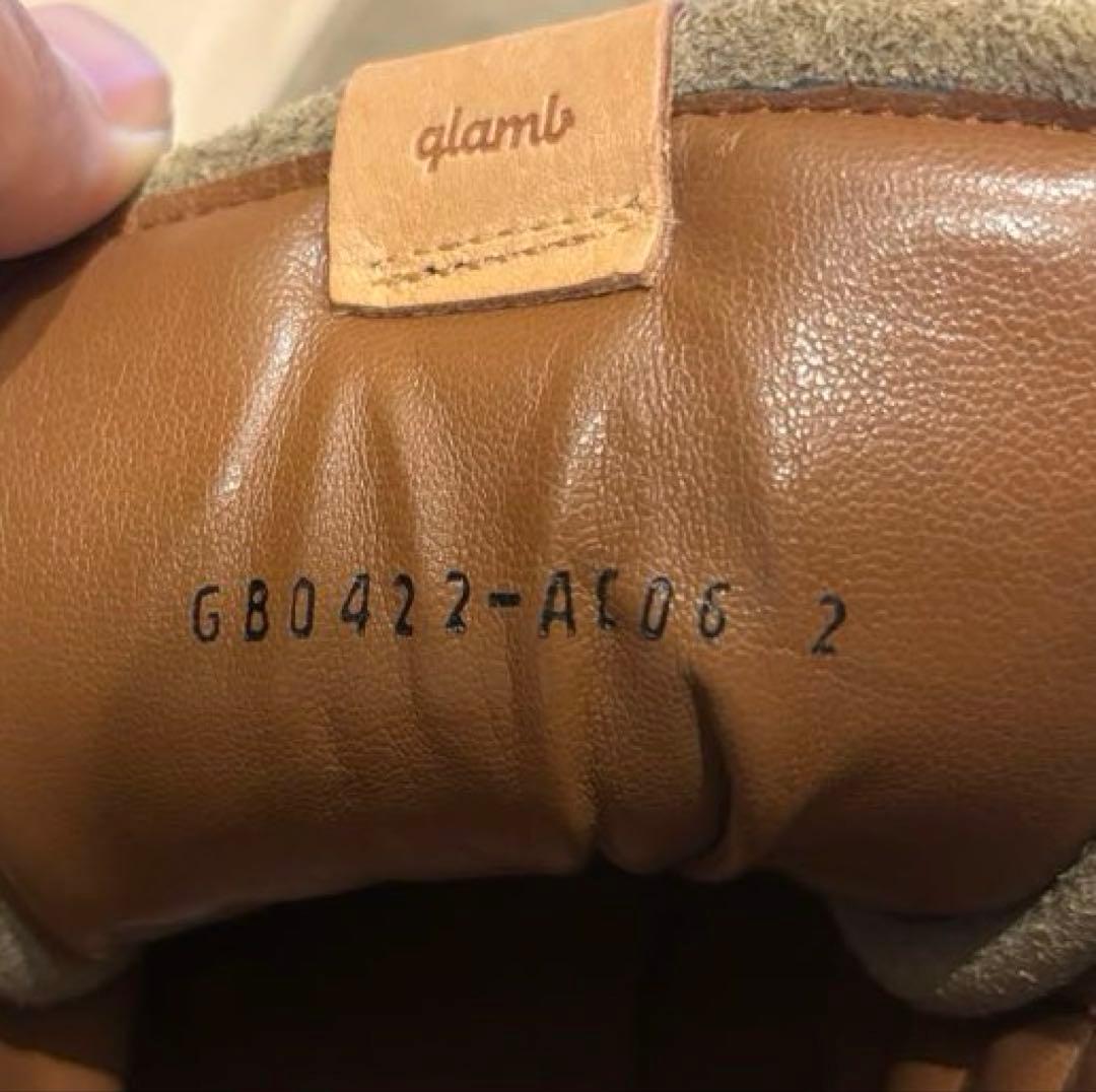 き*ん様 glamb コンバットジップスニーカー サイズ2（26.5）