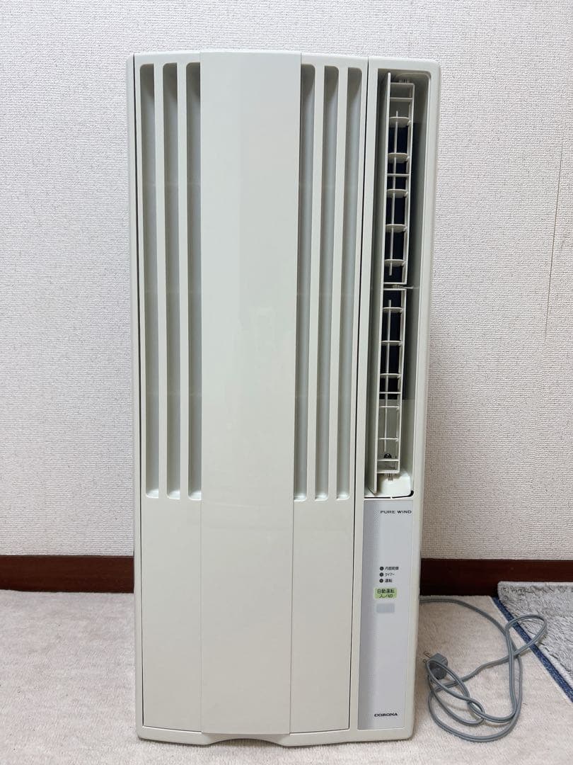 コロナエアコン　窓用エアコン 2021年製　リモコン付き