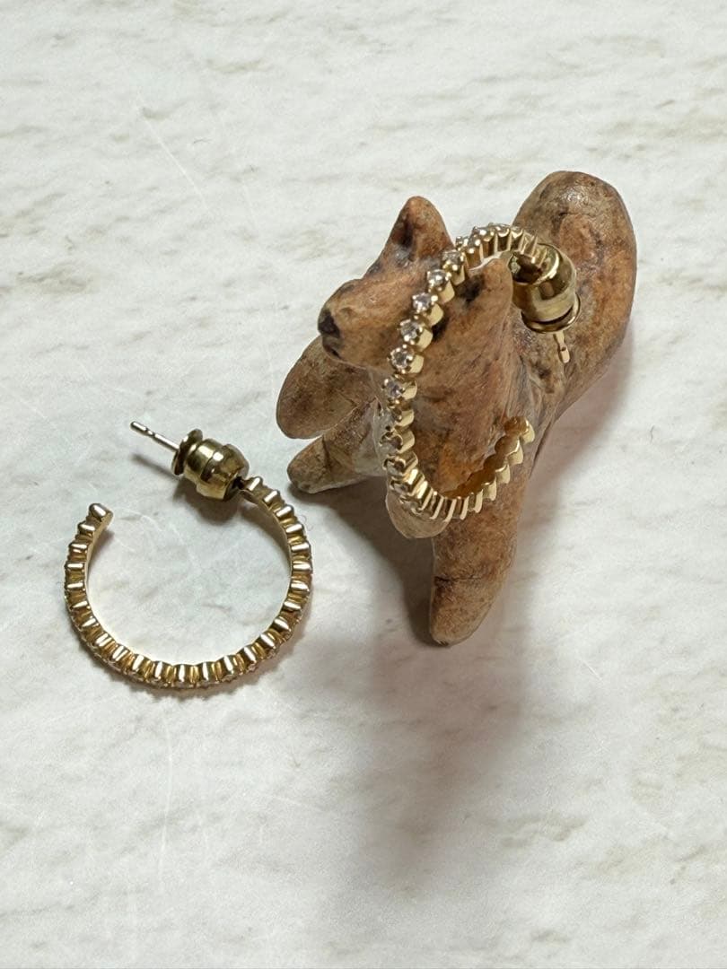 アーカー　ビリーヴフープピアス　両耳