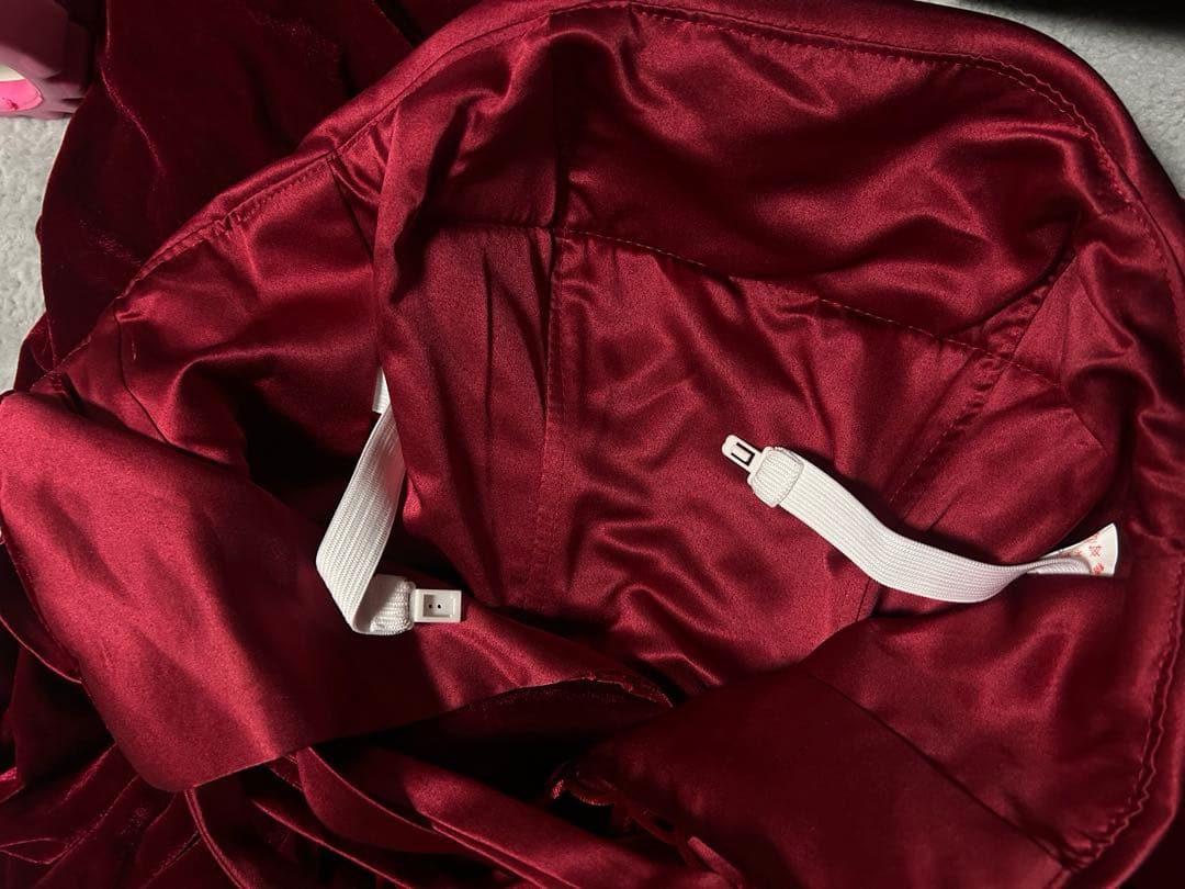 S*U様 カラードレス　ロングドレス　ワインレッド