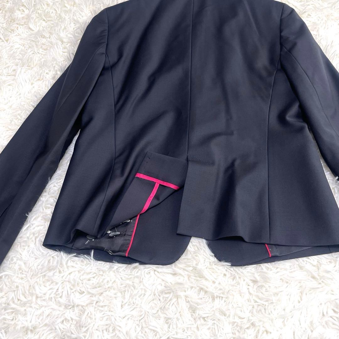 ポールスミス　スーツ　セットアップ　スカート スーツ　日本製　M　黒