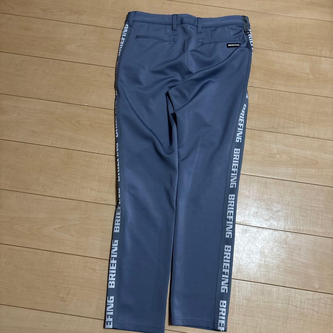 ブリーフィングゴルフ SIDE LOGO LINE SLIM PANTS L