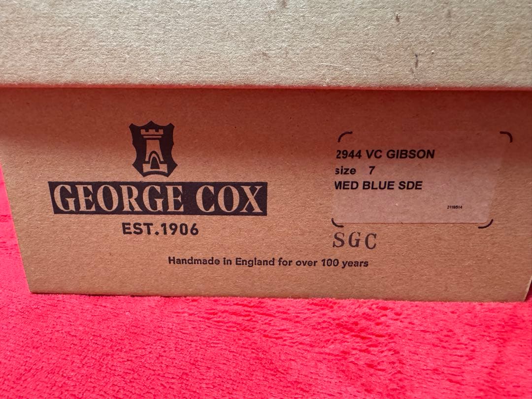 E COX　ジョージコックス