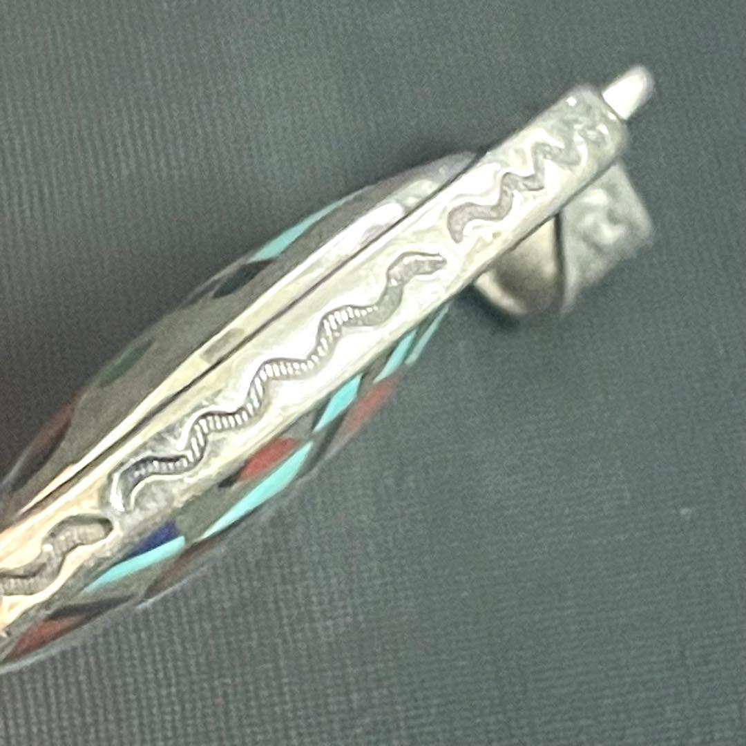 Sterling Pete Natachu ズニ族 インディアンジュエリー