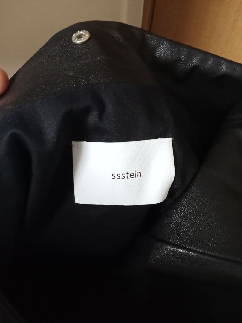 ssstein シュタイン24SS leather shoulder bag