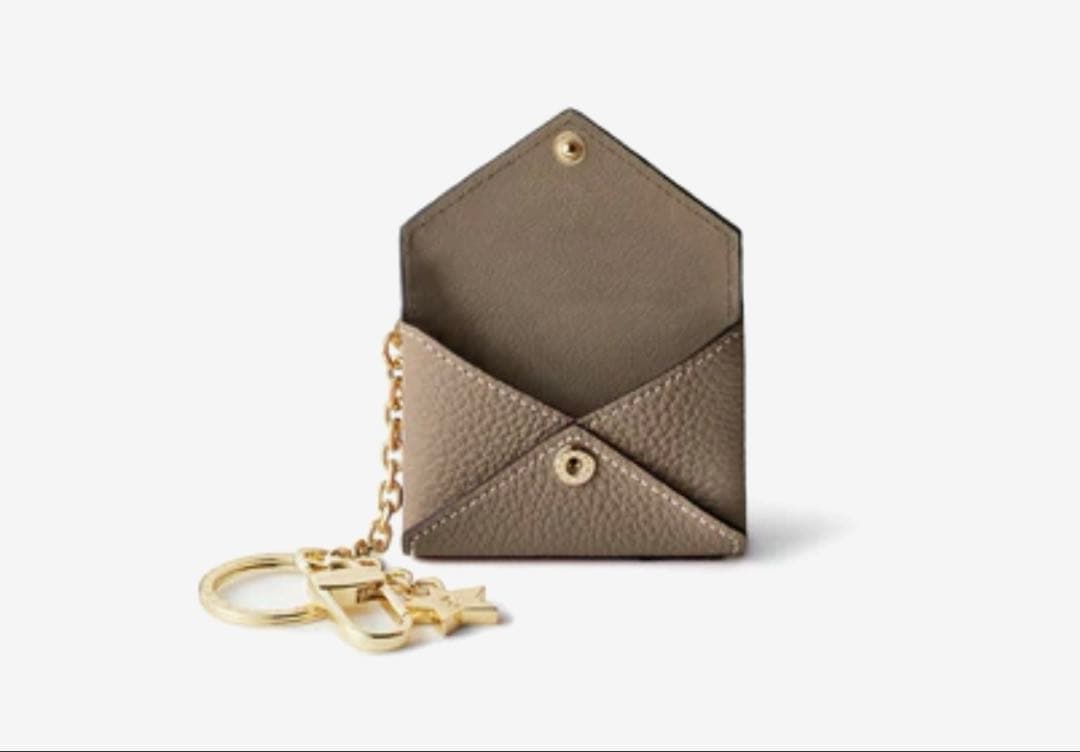 BONAVENTURA スター チェーン キーホルダー シュリンクレザー