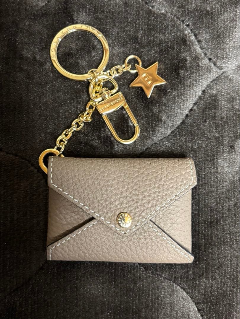 BONAVENTURA スター チェーン キーホルダー シュリンクレザー