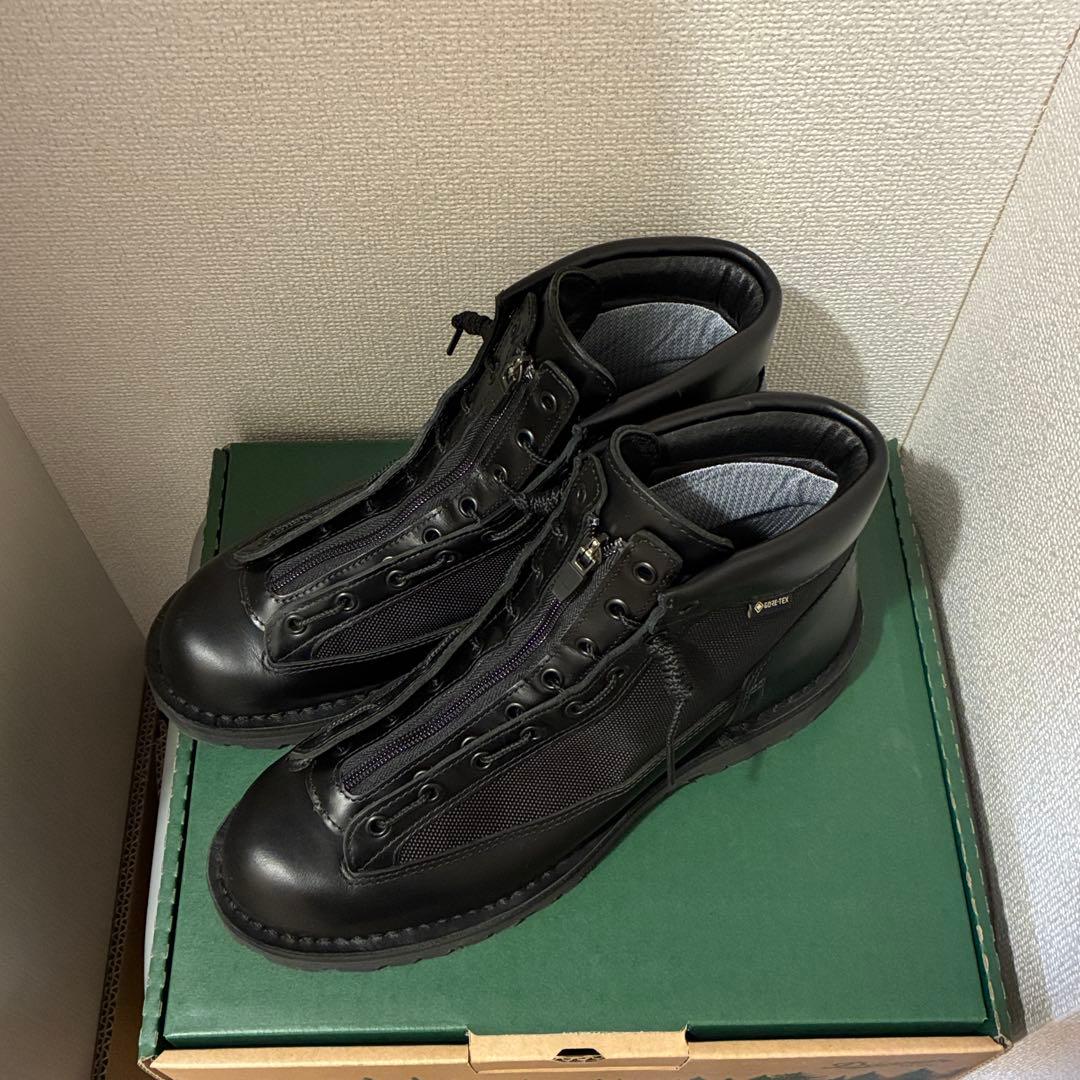 期間限定 ダナー フィールド R 黒 レザー 27.5 ジッパー ゴアテックス