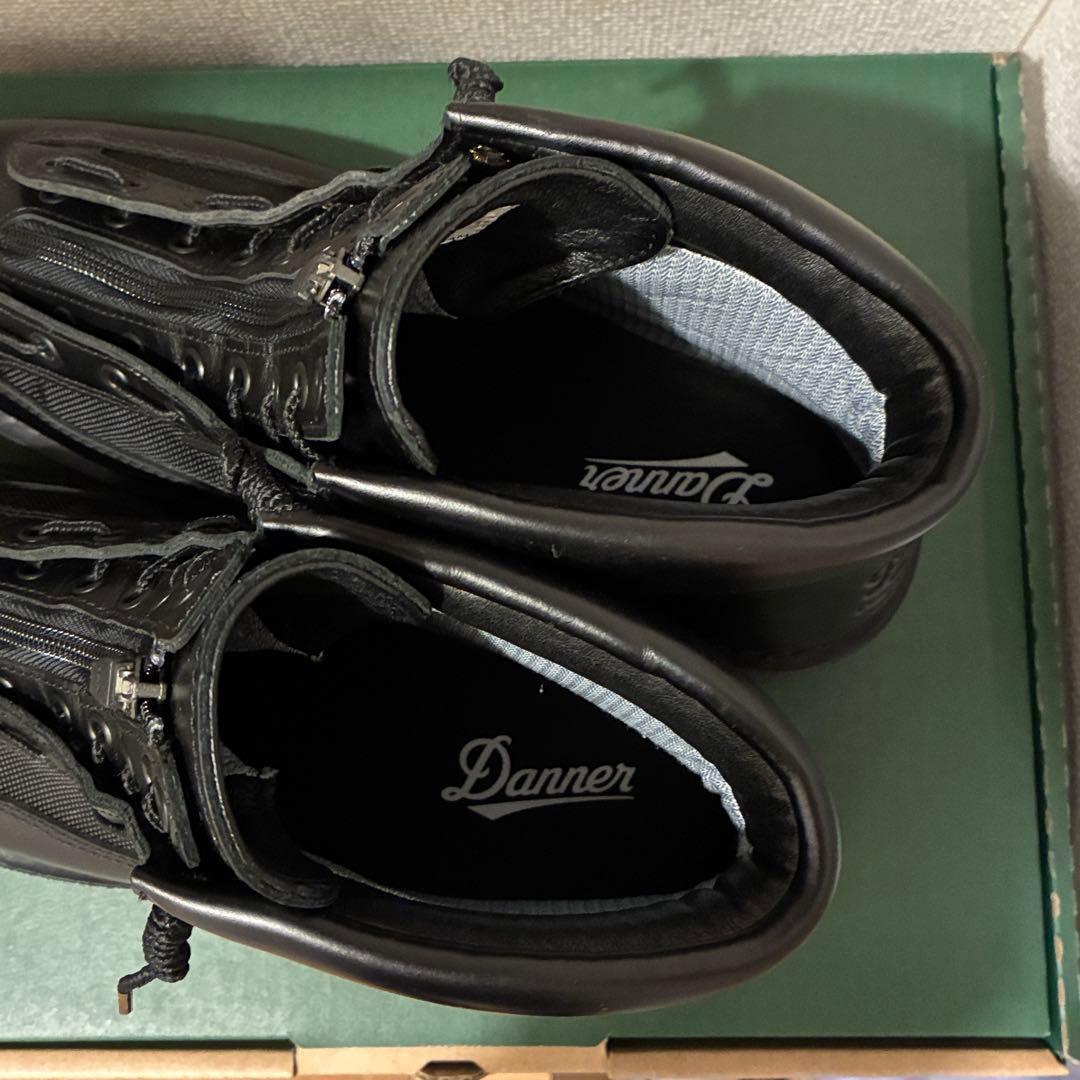 期間限定 ダナー フィールド R 黒 レザー 27.5 ジッパー ゴアテックス