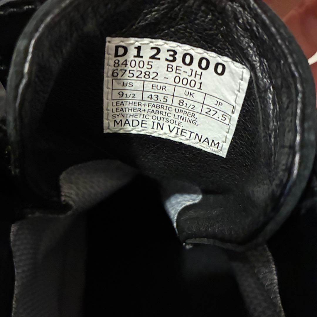 期間限定 ダナー フィールド R 黒 レザー 27.5 ジッパー ゴアテックス