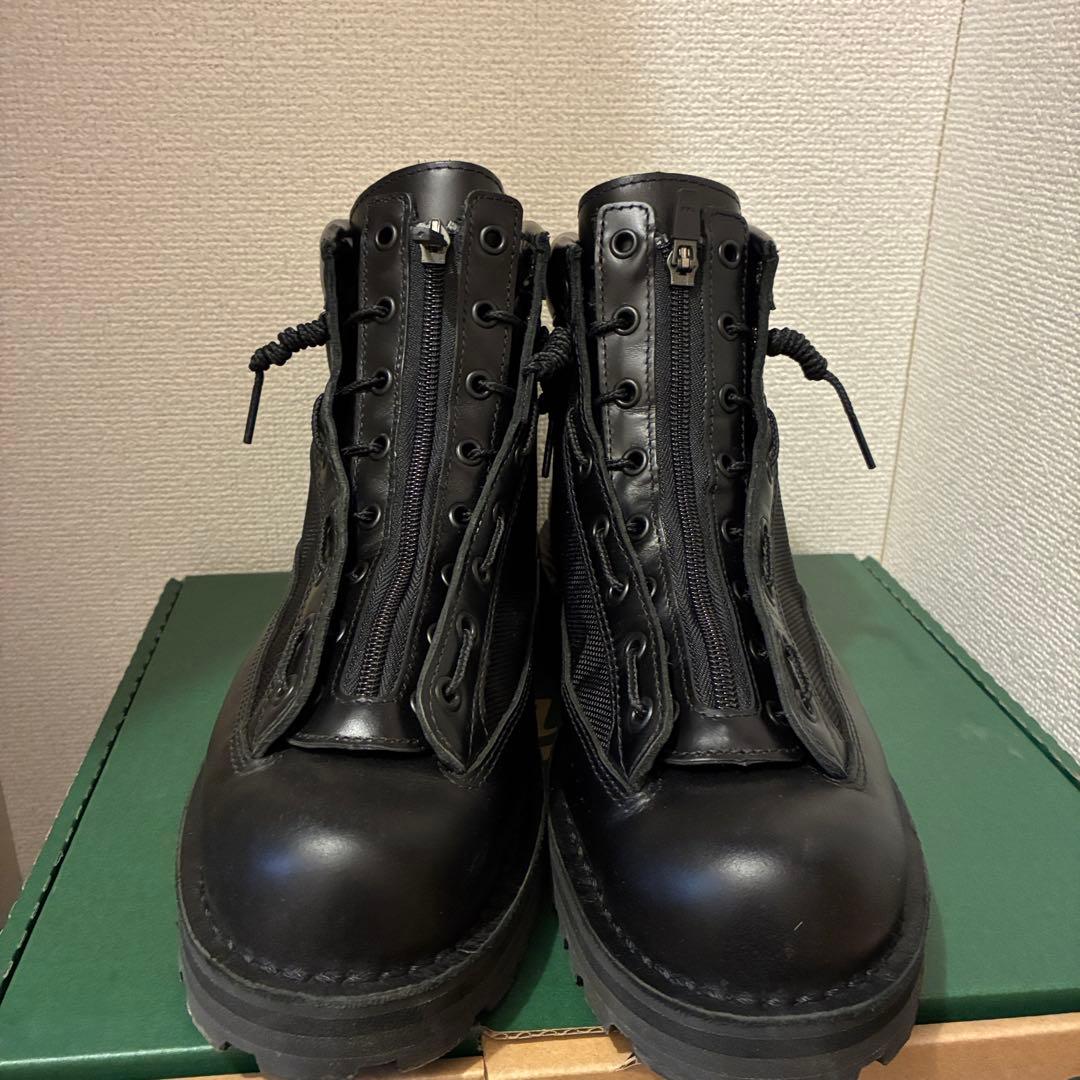 期間限定 ダナー フィールド R 黒 レザー 27.5 ジッパー ゴアテックス