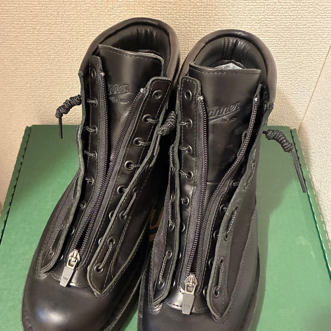 期間限定 ダナー フィールド R 黒 レザー 27.5 ジッパー ゴアテックス