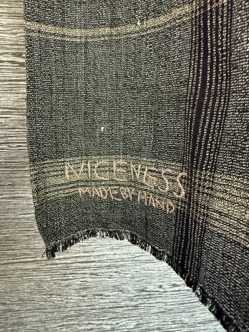 【試着のみ/ 3点set / Lサイズ】NICENESS 23AW セットアップ