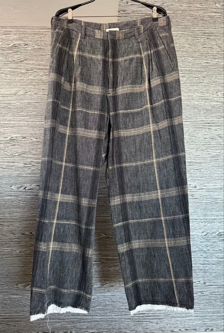 【試着のみ/ 3点set / Lサイズ】NICENESS 23AW セットアップ