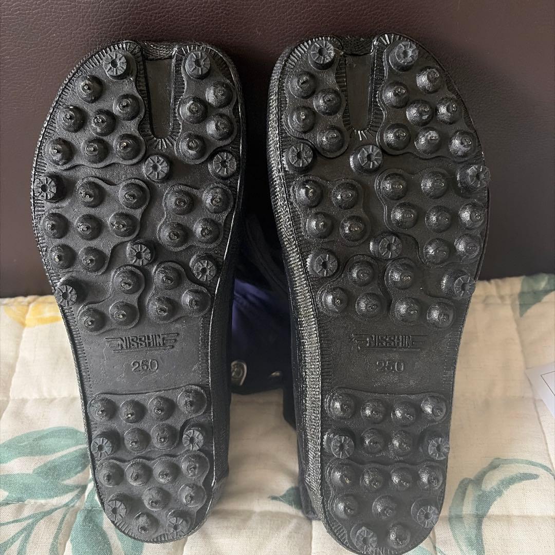 スパイク地下たび　3足セット　25cm