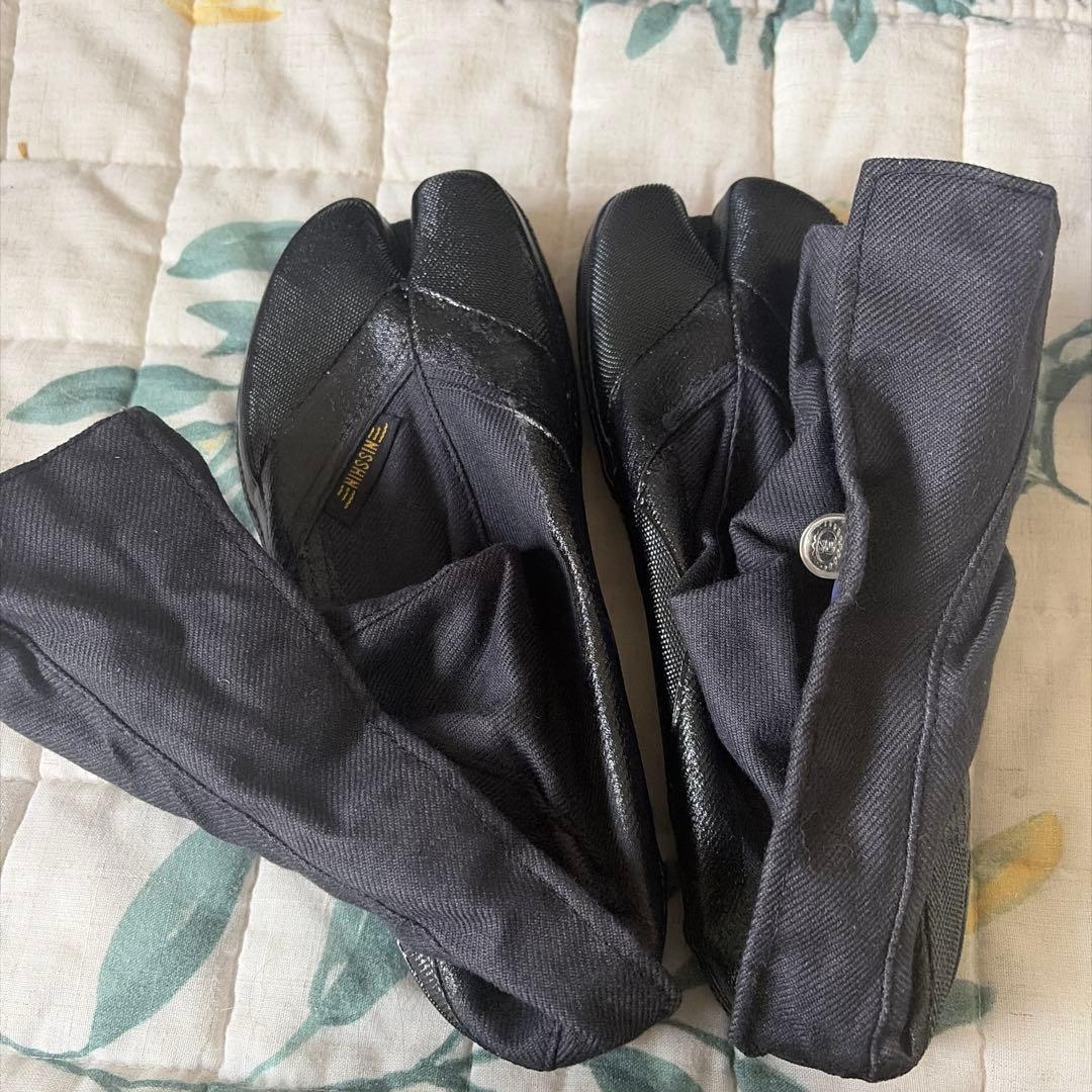 スパイク地下たび　3足セット　25cm