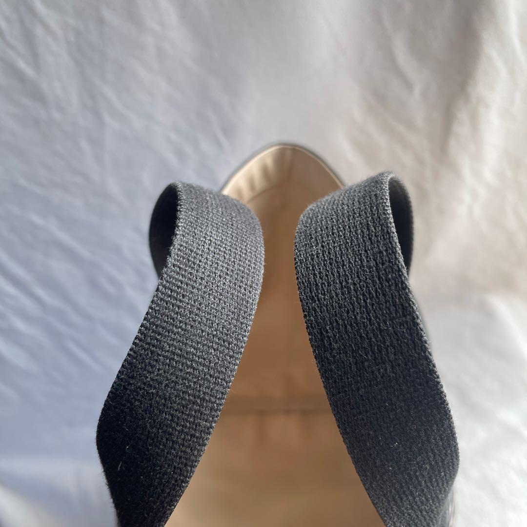 エルベシャプリエ 707FS パンサーブラン×ノワール 舟形トートM